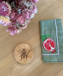Wooden Coaster | Honey Bee | eco friendly