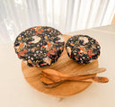 Cotton Bowl Covers: Washable, Reusable, Eco-Friendly (Set of Two)