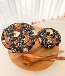 Cotton Bowl Covers: Washable, Reusable, Eco-Friendly (Set of Two)