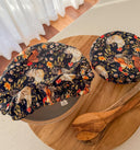 Cotton Bowl Covers: Washable, Reusable, Eco-Friendly (Set of Two)