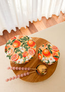 Cotton Bowl Covers: Washable, Reusable, Eco-Friendly (Set of Two)