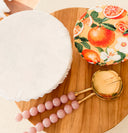 Cotton Bowl Covers: Washable, Reusable, Eco-Friendly (Set of Two)