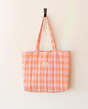 Handmade quilted tote | cotton market tote