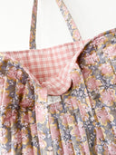 Handmade quilted tote | cotton market tote