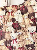 vintage Japanese bear tote bag