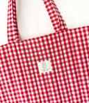 Handmade quilted tote | cotton market tote