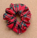 Tartan Scrunchie | plaid scrunchie | Christmas gifts | holiday scrunchies