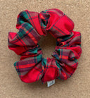 Tartan Scrunchie | plaid scrunchie | Christmas gifts | holiday scrunchies