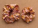 Japanese Sakura Scrunchie: XL Cotton Blend Hair Tie