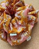 Japanese Sakura Scrunchie: XL Cotton Blend Hair Tie
