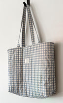 Handmade quilted tote | cotton market tote