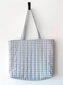 Handmade quilted tote | cotton market tote