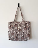 Handmade quilted tote | cotton market tote