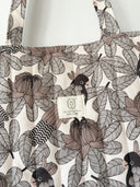 Handmade quilted tote | cotton market tote