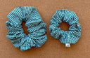 Handmade Gingham Scrunchies: Cotton Hair Tie
