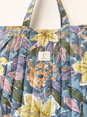 Handmade quilted tote | cotton market tote
